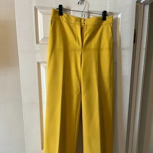 Boden yellow Hampshire wideleg pants